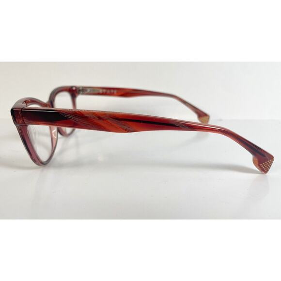 $395 STATE OPTICAL HALSTED BERRY EYEGLASSES FRAMES 50-18-140 - Picture 3 of 5